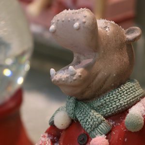 kerstdecoratie groothandel - Kerstnijlpaard 1200x400
