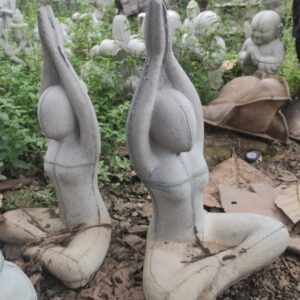 yoga tuinbeelden uit de mal